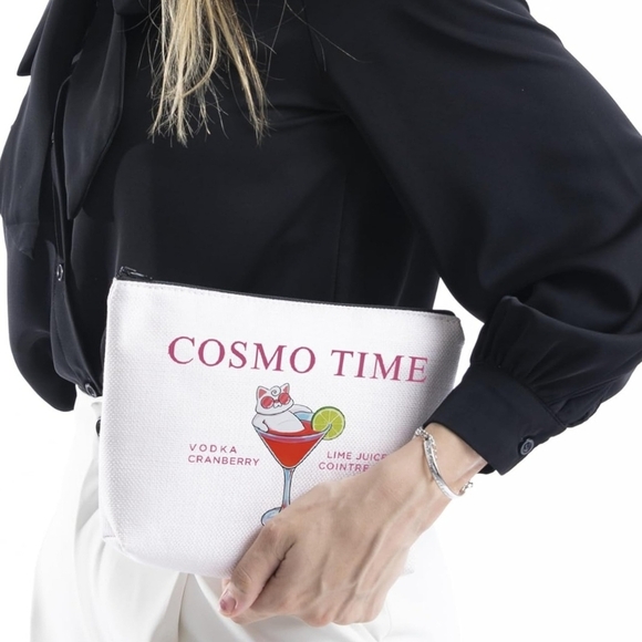 Cosmo Cocktail Gift - Cosmo Time Makeup Bag - Picture 4 of 7